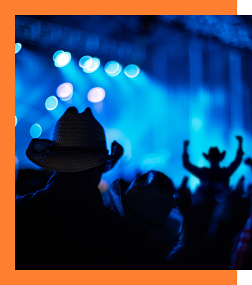 People at a concert